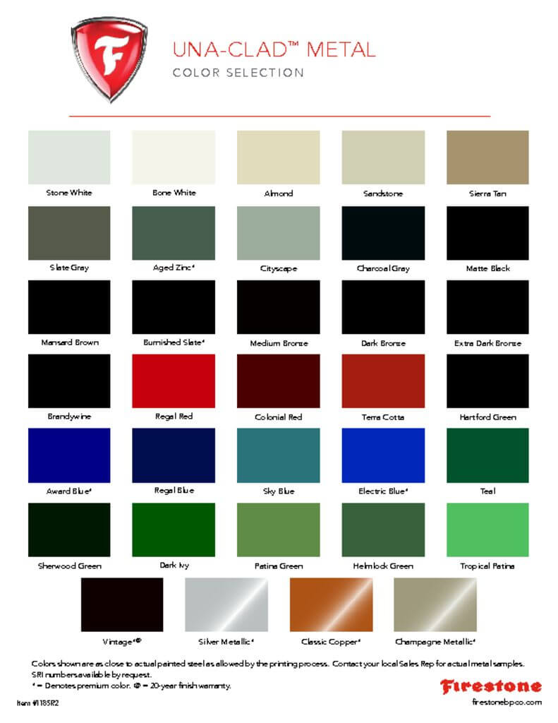 firestone-una-clad-color-chart