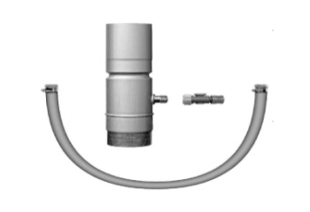 Rainwater Collector with Hose Connector Valve